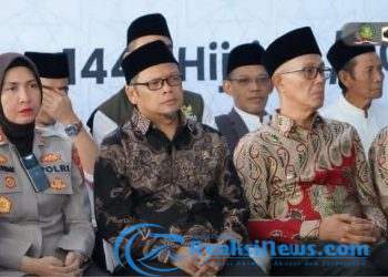 Ketua DPRD Kota Sukabumi, Hadiri Pelepasan Jamaah Haji