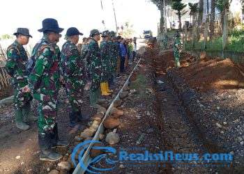 Danki Satgas TMMD ke-124 Kodim 0607/Kota Sukabumi Laksanakan Apel Pengecekan Personel