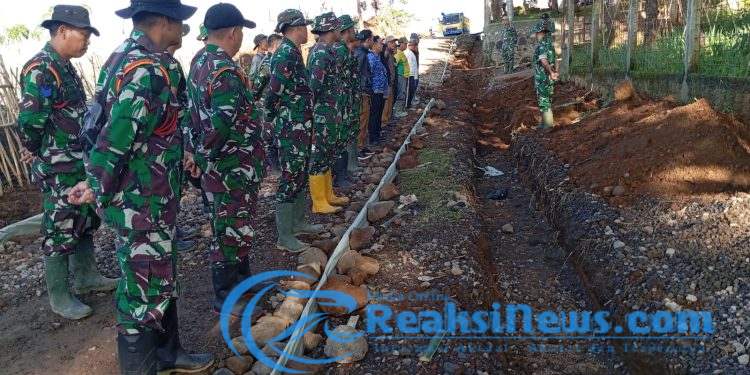 Danki Satgas TMMD ke-124 Kodim 0607/Kota Sukabumi Laksanakan Apel Pengecekan Personel