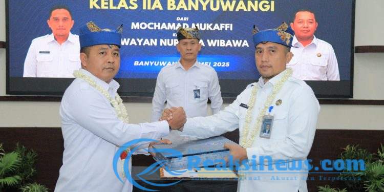 Pucuk Pimpinan Lapas Banyuwangi Berganti, Kakanwil Tegaskan Agar Kalapas Baru Perkuat Sinergi