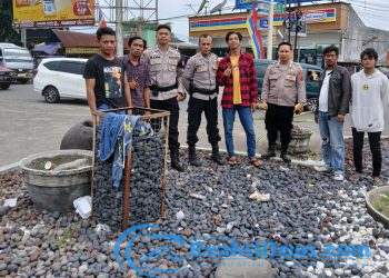 Anggota Polsek Lembursitu Giat Patroli, Siang Hari Untuk Antisipasi Gangguan Kamtibmas