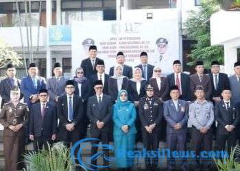 Momentum Peringatan Hari Kebangkitan Nasional ke-117 dan Hari Kearsipan Nasional, Ketua DPRD Kota Sukabumi Turut Menghadiri Upacara