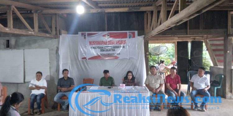 Masyarakat Lolah Tiga, Rayakan Kelahiran Koperasi Merah Putih, Langkah Inovatif untuk Kesejahteraan Bersama