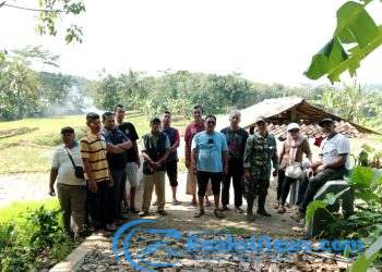 Serka Agus Subandar Dampingi Kementrian Pertanian Di Desa Limusnunggal