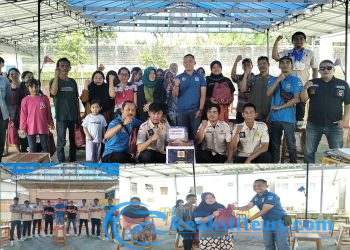 Anniversary APBN ARENA Ke 1 Tahun Gelar Santunan Kepada Warga Lembursitu dan Lomba Kicau Mania