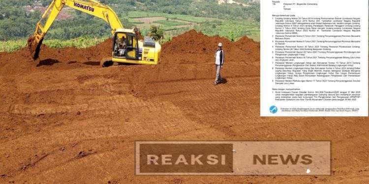 Proyek Camping Ground PT Bogorindo Abaikan Surat Teguran, Warga Sukabumi Siap Turun ke Jalan