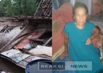 Akibat hujan deras Rumah Ipah warga Kp. Leuwi Urug Desa Bojong Ambruk‼️