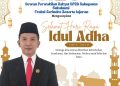 Teddy Setiadi dari Fraksi Gerindra DPRD Kab Sukabumi, Ucapkan Selamat Hari Raya Idul Adha 1446 H
