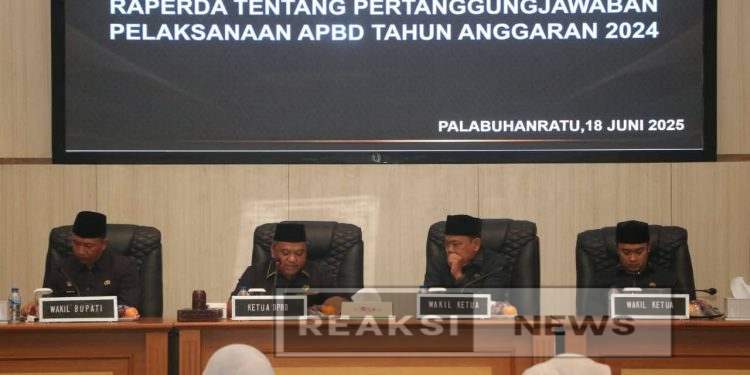 Paripurna DPRD, Penyampaian Nota Penjelasan Bupati Atas Raperda Pertangungjawaban APBD 2024