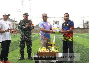 Soft Opening Lapang Mini Soccer Garuda BHWA Cisaat, Dukung Pola Hidup Sehat