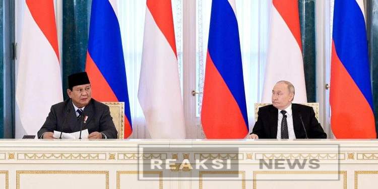 Presiden RI Prabowo Subianto Melakukan Pertemuan Bilateral dengan Presiden Federasi Rusia Vladimir Putin