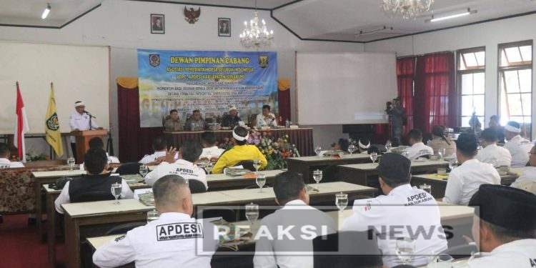 Muscab V DPC Apdesi, Wabup Ajak Terus Bersinergi Untuk Kepentingan Masyarakat