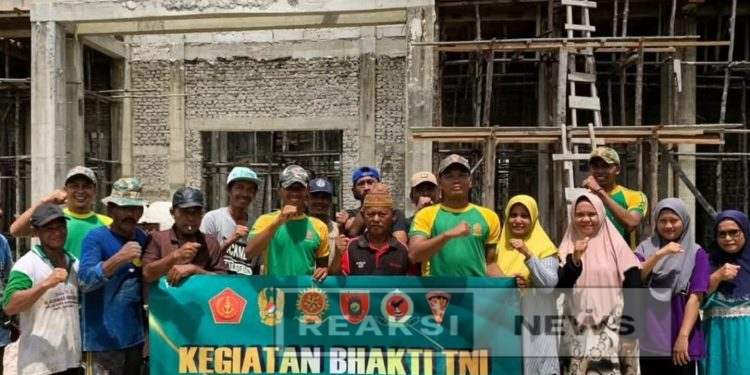 Satgas Pamtas Yonarmed 11 Kostrad Tumbuhkan Semangat Kebersamaan di Perbatasan