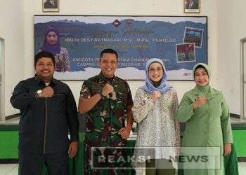 Buktikan kedekatan dgn Istri Prajurit Anggota Komisi I DPR RI hadir di Kodim 0622/Kab. Sukabumi