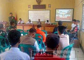 Danramil 2203/Warungkiara Pimpin Rakor Pelaksanaan Relawan Bencal di Dua Kecamatan