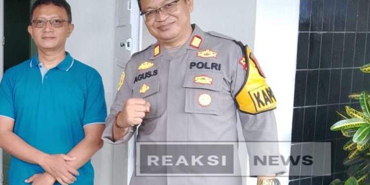 Kapolsek pimpin Pam Gereja, beserta Anggota Sudah Menjadi Rutinitas Anggota Polsek Lembursitu
