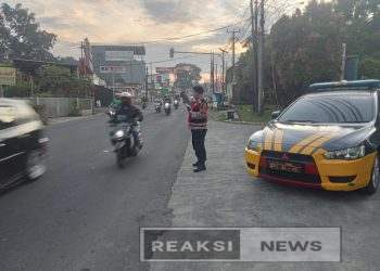 Rutinitas Gatur Rawan Pagi, yang Dilakukan Personil Polsek Lembursitu