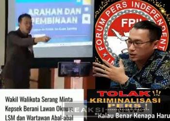 Wakil Presidium FPII Noven Saputera,S.H. Tanggapi Pernyataan Wakil Walikota Serang : Mari Kita Diskusi Sambil Ngopi Biar Anda Paham Tentang Dunia Pers.!!!