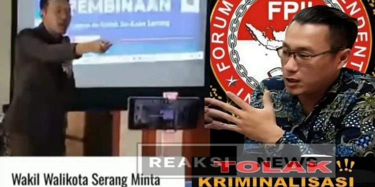 Wakil Presidium FPII Noven Saputera,S.H. Tanggapi Pernyataan Wakil Walikota Serang : Mari Kita Diskusi Sambil Ngopi Biar Anda Paham Tentang Dunia Pers.!!!