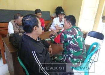 Danramil 2203/Warungkiara Gelar Rakor Bersama BKAD Bahas Persiapan Pelatihan Relawan MANTAB 03
