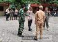 Danramil 2203/Warungkiara Kapten Inf Agus Rahman Giat Komsos Bersama Forkopimcam Warungkiara