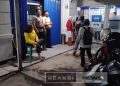 Sambangi Petugas Security Sampaikan Himbauan Kamtibmas Anggota Polsek Lembursitu