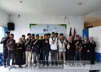 Meneruskan Perjuangan, Pengurus HMI Komisariat Sth Pasundan Sukabumi Periode 2025 – 2026 di lantik di gedung DPD KNPI Kab. Sukabumi