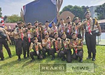 Lapas Warungkiara Ikuti Pembukaan Perkemahan Satya Darma Bhakti Pemasyarakatan di Lapas Cibinong