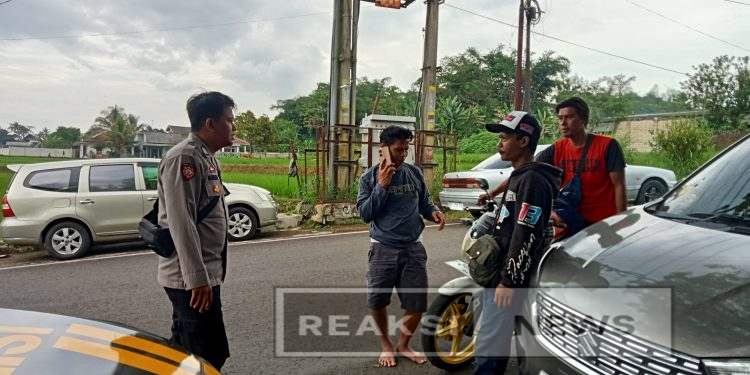 Anggota Polsek Lembursitu Melaksanakan Patroli Siang Hari Antisipasi Gangguan Kamtibmas