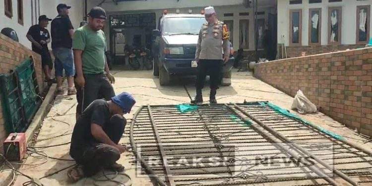 Forkopimcam Cidahu Gelar Korve Bersama Pasca Insiden Pengrusakan Rumah Singgah di Desa Tangkil