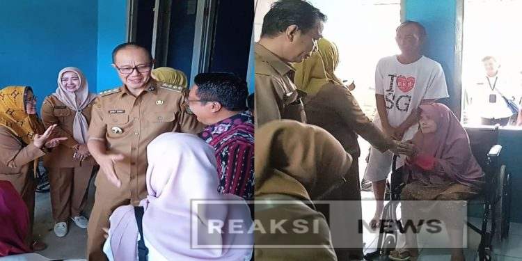 Responsif! Ayep Zaki Walikota Sukabumi dan Jajaran Atasi Keluhan Orang Tua Johan yang Sakit Butuh Kursi Roda Juga Ingin Dapat Bansos Pemerintah
