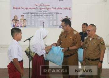 Launching SRMP 7 Kab Sukabumi, Bupati Ruang Hidup Tumbuh Merdeka Cerdas dan Berkarakter