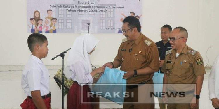 Launching SRMP 7 Kab Sukabumi, Bupati Ruang Hidup Tumbuh Merdeka Cerdas dan Berkarakter