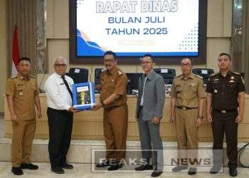 Evaluasi Kinerja dan Arah Strategis Pembangunan Daerah, Bupati Sukabumi Pimpin Rapat Dinas