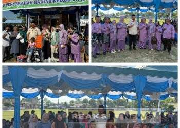 Bupati Batu Bara sambut Kegiatan Bumdesma Cipta Karya Srikandi LKD Talawi & Datuk Tanah Datar dalam penyerahan hadiah Kelompok SPP