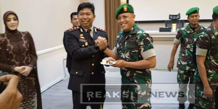 HUT Bhayangkara ke-79, Dandim 0622 Berikan Kejutan untuk Polres Sukabumi