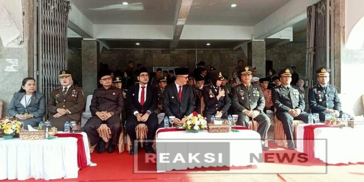 Dandim 0607/Kota Sukabumi Hadiri Upacara HUT Bhayangkara ke-79 Tahun 2025