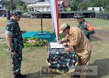 Pembukaan TMMD Ke 125 Kodim 0622/ Kab Sukabumi TA 2025 Desa Lengkapjaya Sinergi TNI dan Masyarakat Untuk Pembangunan Berkelanjutan
