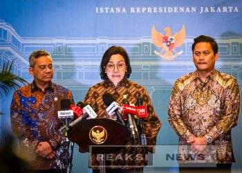 Menteri Keuangan (Menkeu) Sri Mulyani Usai Rapat Sampaikan Arahan Presiden Prabowo Mengenai Langkah Reformasi Fiskal