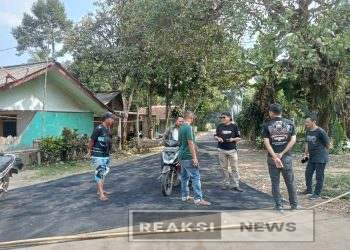 Kepala Desa Tenjojaya Berterima Kasih Kepada Dinas Perkim Kabupaten Sukabumi bangun perbaikan jalan Lingkungan Tenjojaya