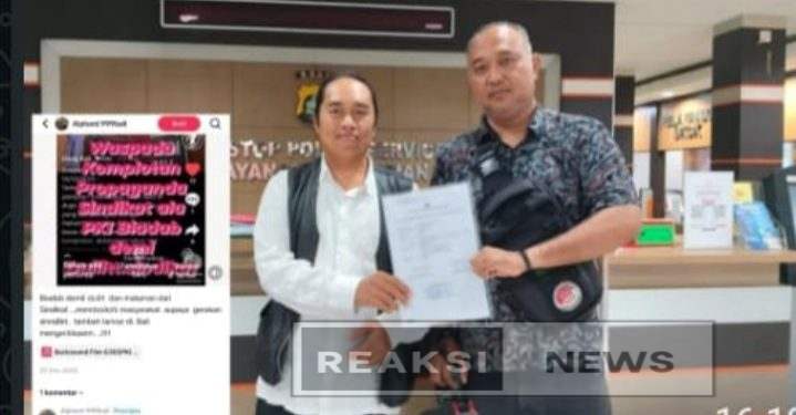 Hak Jawab : Aptu INS Tegaskan Tak Pernah Sebut Media Sebagai PKI, Justru Laporkan Oknum ke Siber Polda Bali