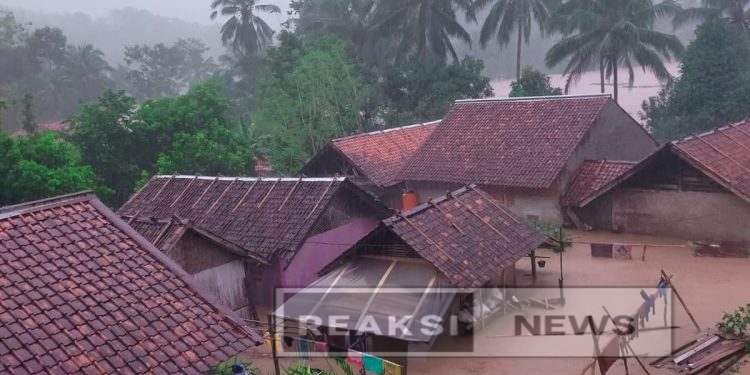 Kembali Banjir di Cidolog Sukabumi, Rendam Beberapa Kampung