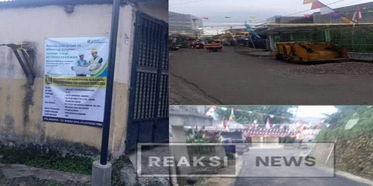 Dinas Perkim Kabupaten Sukabumi Realisasikan Pengaspalan Jalan Lingkungan 2 Lokasi Di Kelurahan Cibadak