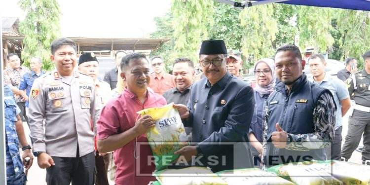 Gerakan Pangan Murah Polres Sukabumi, dan Bupati Strategis Ketersediaan Kesejahteraan Bahan Pangan 