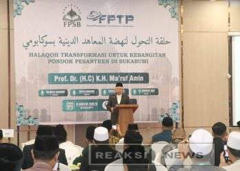 Wabup Hadiri Halaqah Alim Ulama dan Pengukuhan Forum Pesantren Sukabumi Bangkit