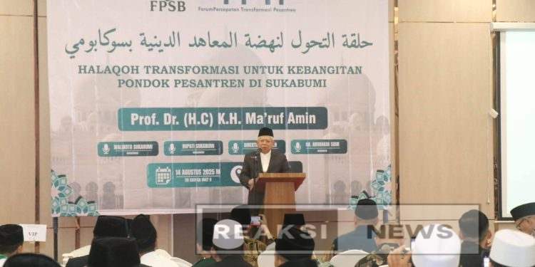 Wabup Hadiri Halaqah Alim Ulama dan Pengukuhan Forum Pesantren Sukabumi Bangkit