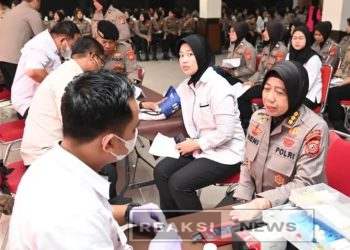 Polda Jabar Gelar Donor Darah dalam Rangka HUT Polwan ke-77