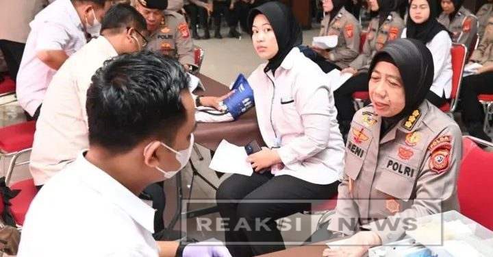 Polda Jabar Gelar Donor Darah dalam Rangka HUT Polwan ke-77