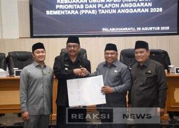 Pemkab Sukabumi bersama DPRD Sepakati Kebijakan KUA PPAS Tahun 2026