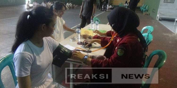 Kodim 0607/Kota Sukabumi Gelar Pemeriksaan Kesehatan Awal untuk Calon Prajurit TNI AD